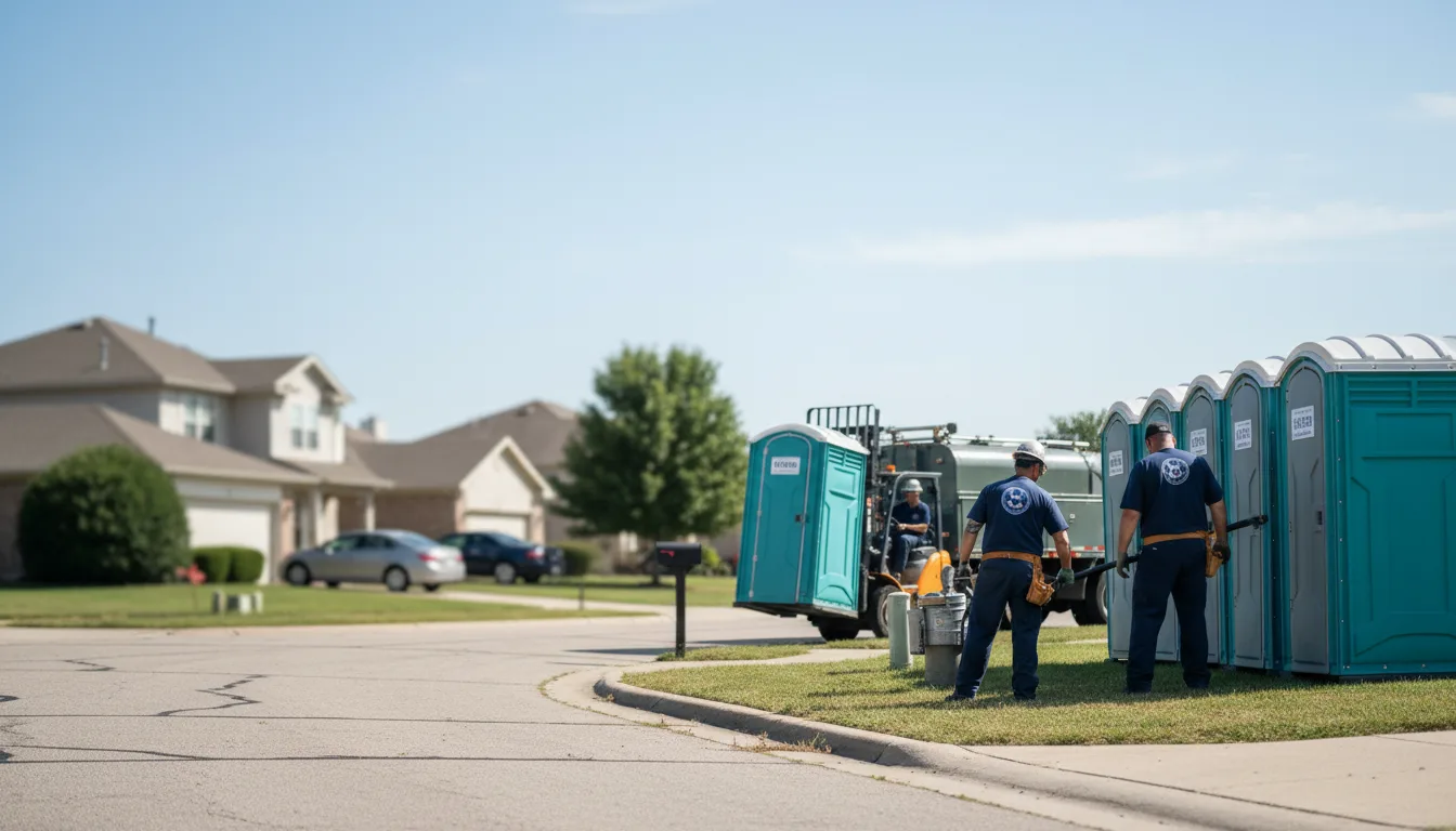 Porta Potty Rental in Woodward, IA near me